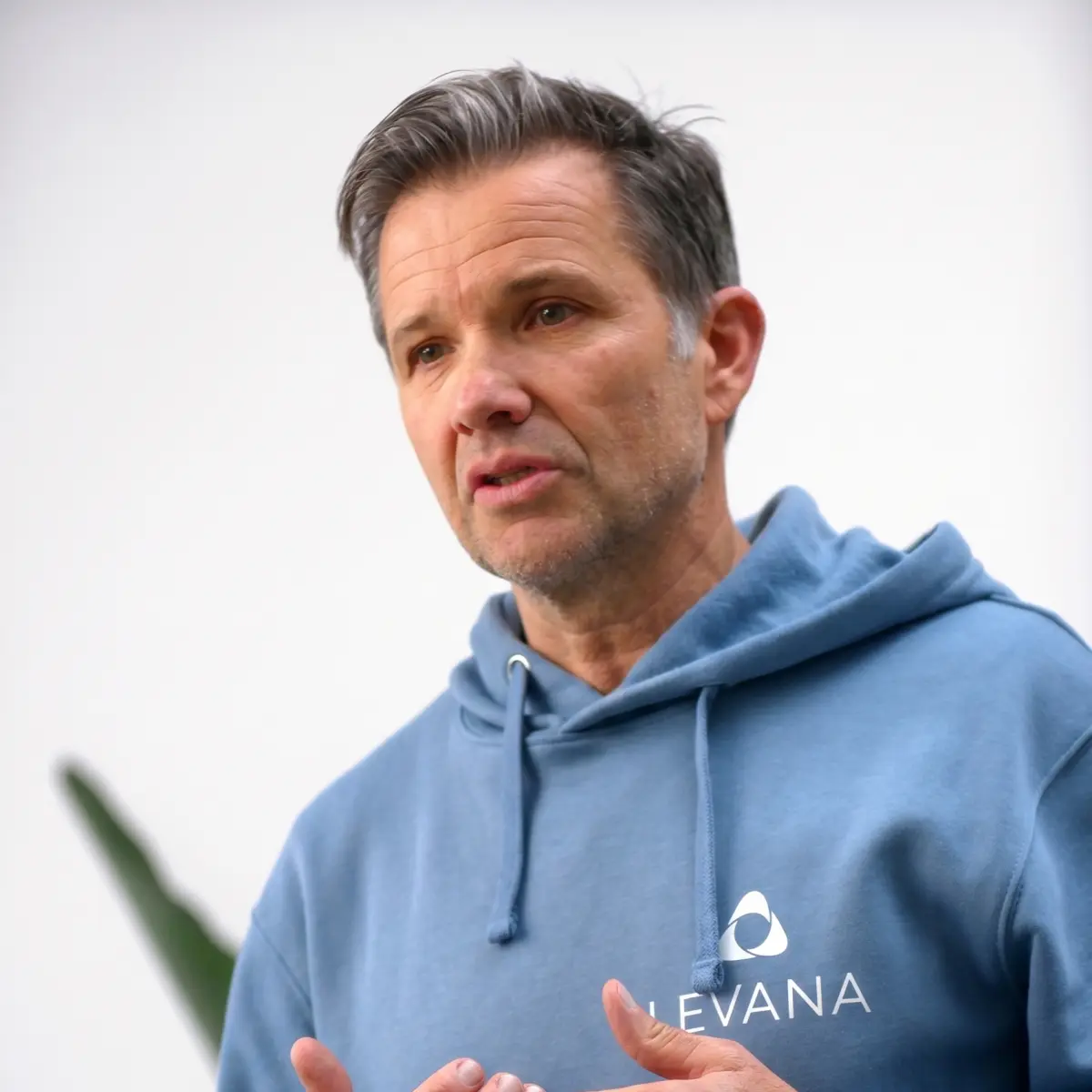 Portrait of Stefan Rascher, founder and CEO of LEVANA.